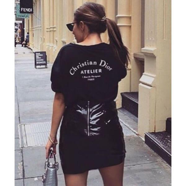 ☆Dior Tシャツ偽物☆“Christian Dior Atelier” ロゴ*Tシャツ Black 863J621I0533_C980